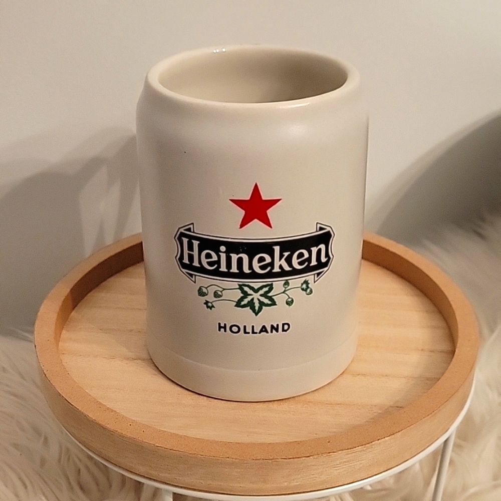 Heineken Holland vintage stoneware stein gently loved